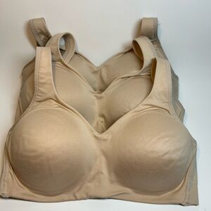 3 Vanity Fair Women's Beyond Comfort Simple Sizing Wirefree Bra 72204